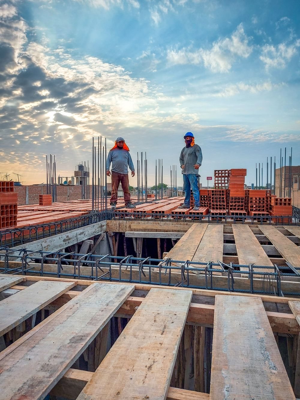 Skilled workforce on site